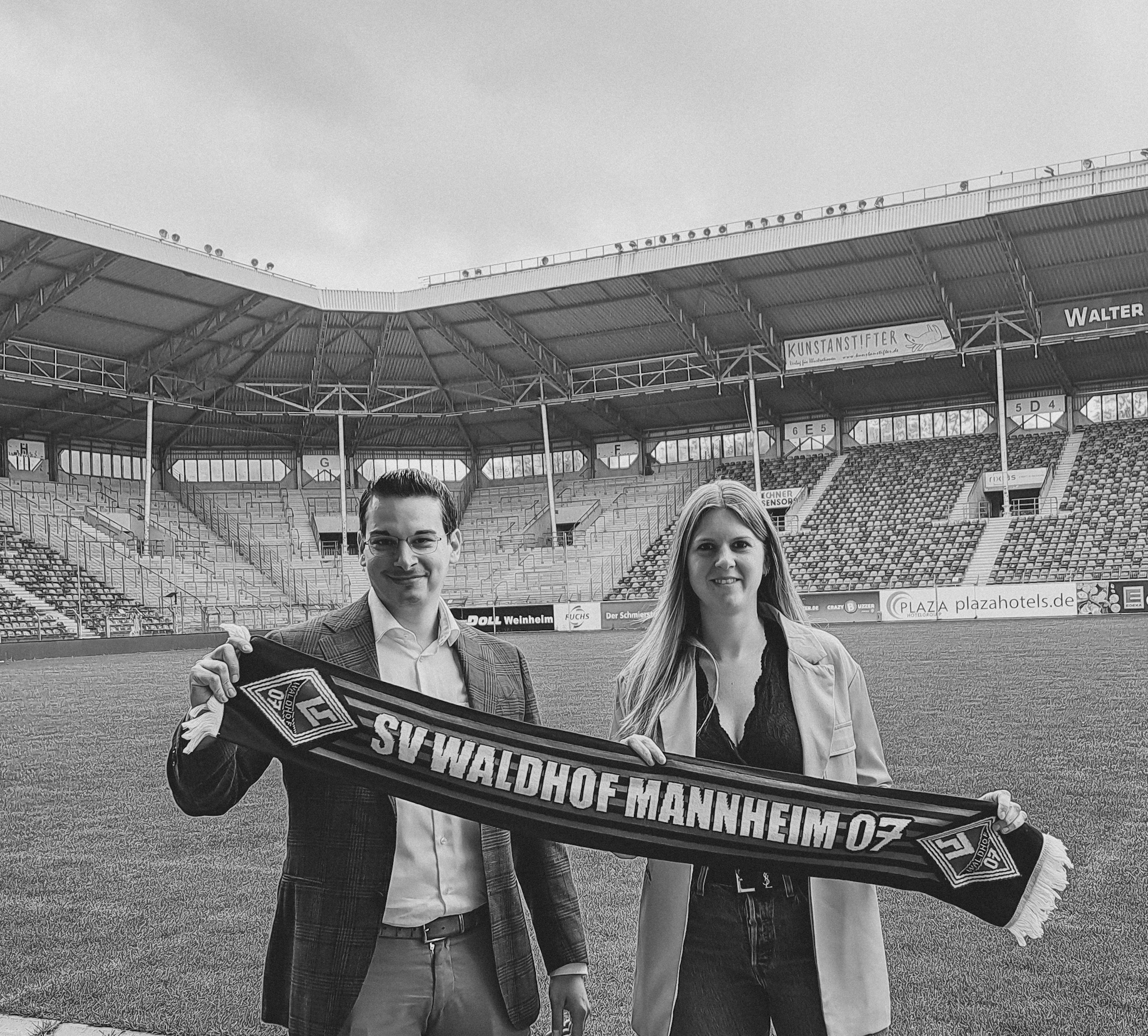 Vertragsverlängerung Sponsoring SV Waldhof Mannheim